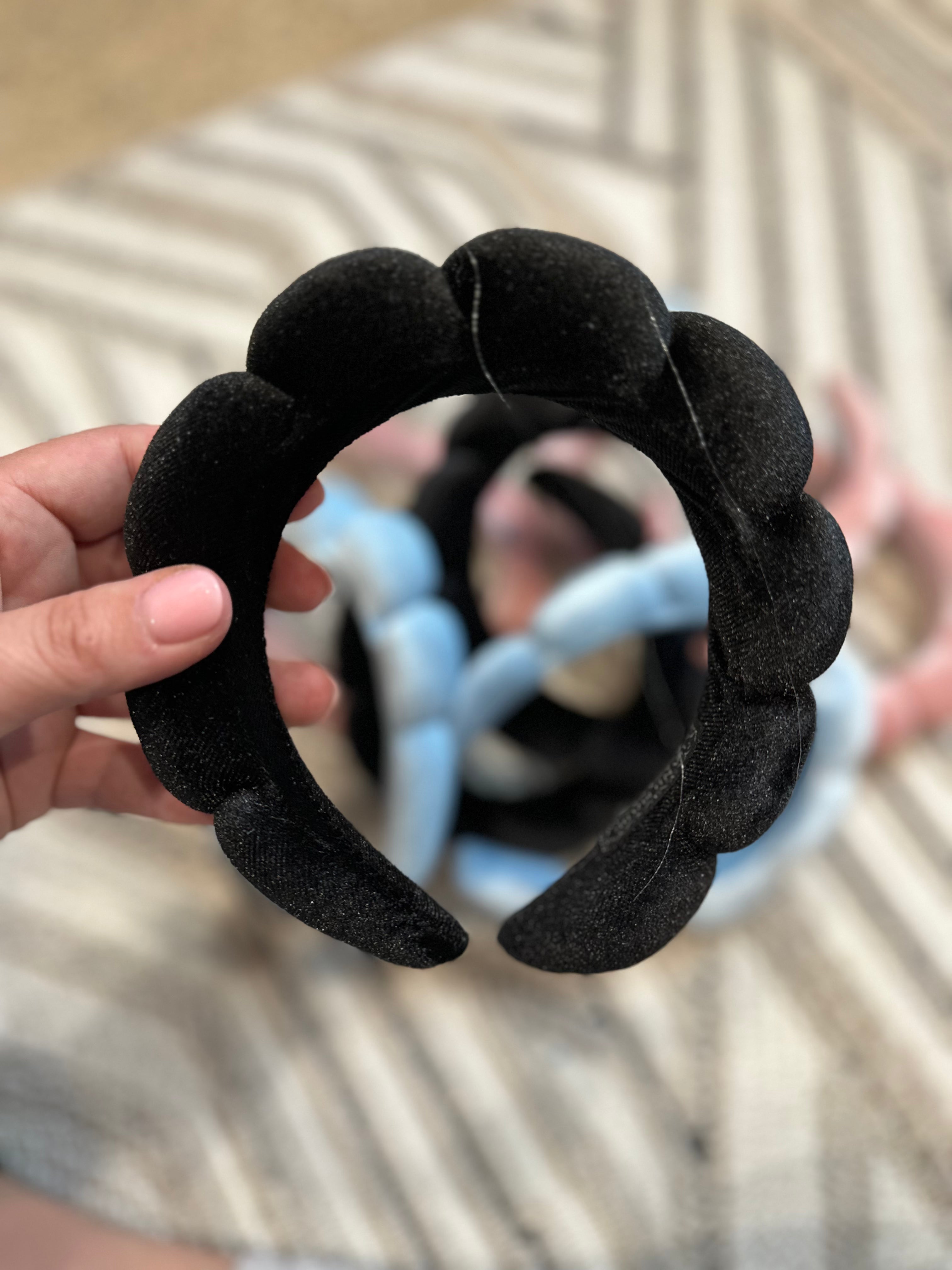 Towel Velvet Cloud Twist Hairband DPJH9